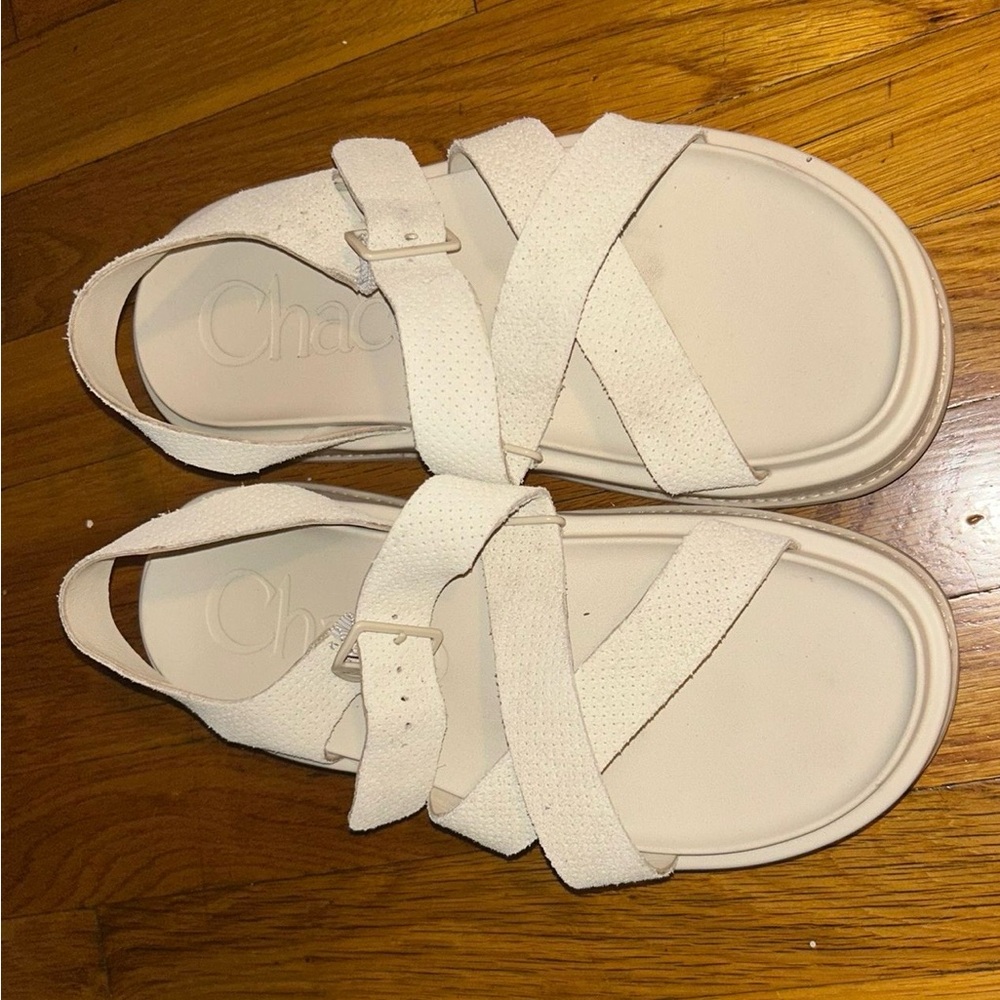 Chaco Women's Townes Suede Midform Sandals Size 9